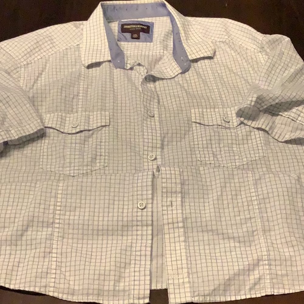 Johnson & Murphy short sleeve shirt XXL